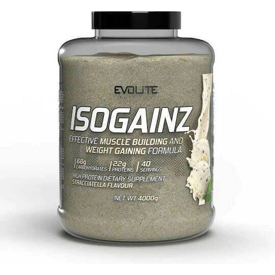 Evolite Isogainz без глютена и лактозы со вкусом страчателлы 4 кг: цены и характеристики