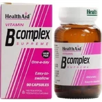 Health Aid Vitamin B Complex 90 Caps Витамины для энергии, укрепления иммунитета и нервной системы 90 капс: цены и характеристики