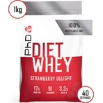 PhD Diet Whey Сывороточный протеин со вкусом клубники Delight 1 кг: цены и характеристики