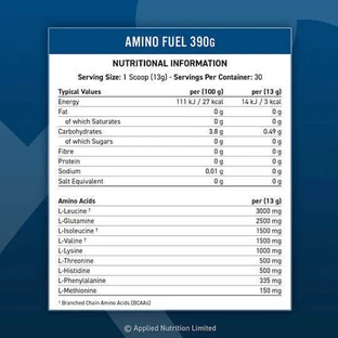 Applied Nutrition Amino Fuel 390gr Sweet Ice Blast