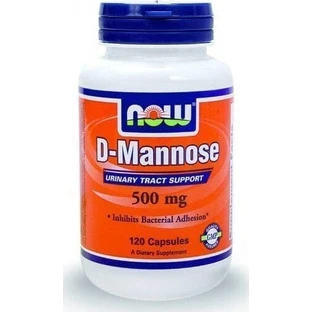 Now Foods D-Mannose Специальная диетическая добавка 120 растительных капсул
