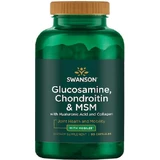 Swanson Glucosamine, Chondroitin & Msm Joint & Bone Health Supplement 90 caps