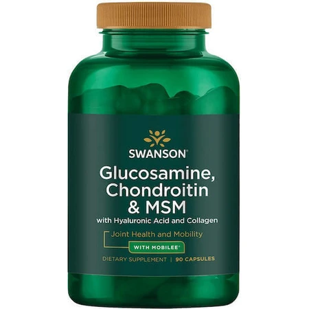 Swanson Glucosamine, Chondroitin & Msm Joint & Bone Health Supplement 90 caps: цены и характеристики