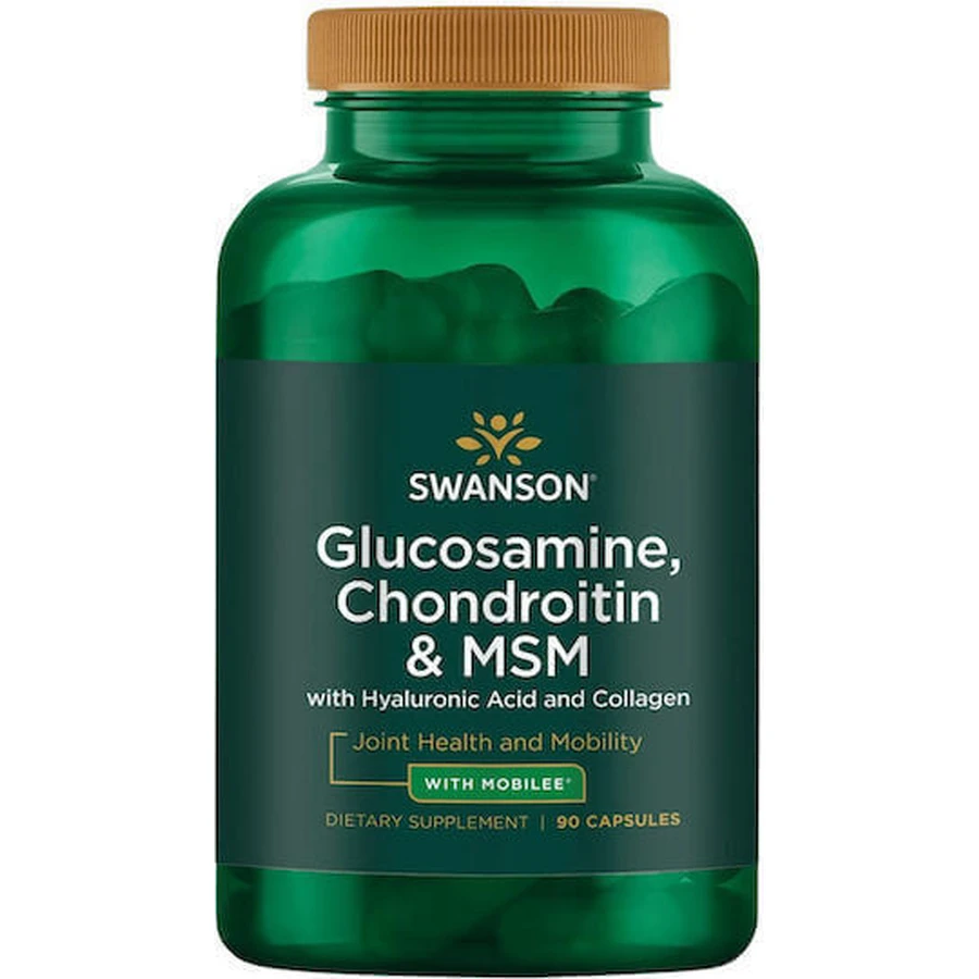 Swanson Glucosamine, Chondroitin & Msm Joint & Bone Health Supplement 90 caps: цены и характеристики
