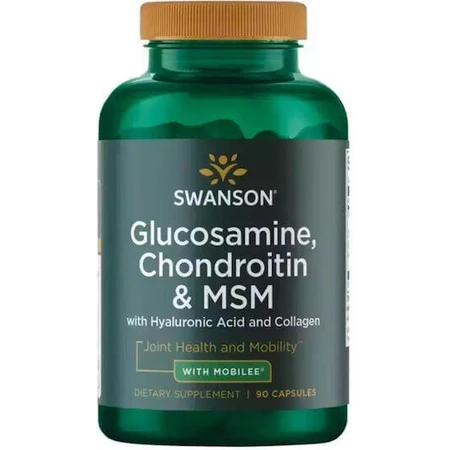 Swanson Glucosamine, Chondroitin & Msm Joint & Bone Health Supplement 90 caps: цены и характеристики