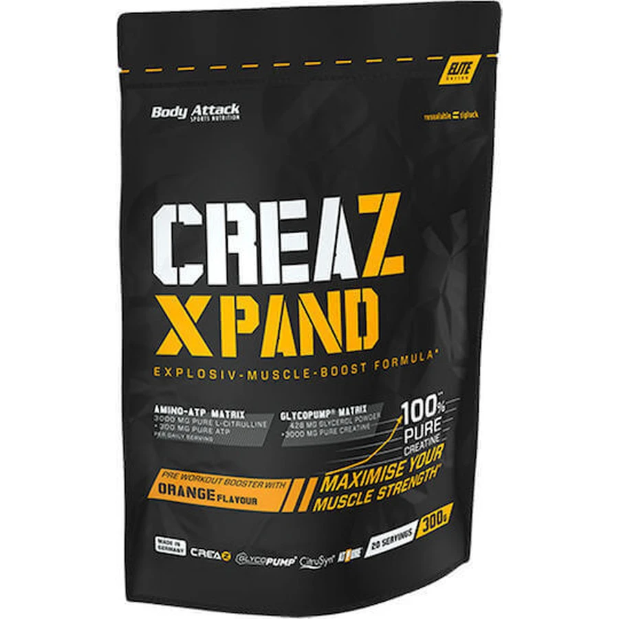 Body Attack Creaz Xpand Orange 300гр: ціни та характеристики