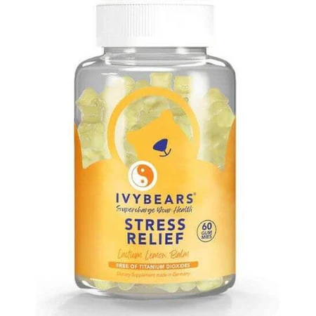 IvyBears Stress Relief Anxiety Supplement 60 желейных конфет: цены и характеристики