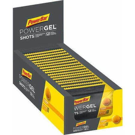 PowerBar PowerGel Shots Orange 24x60гр: цены и характеристики