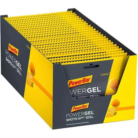 PowerBar PowerGel Shots Orange 24x60гр: цены и характеристики