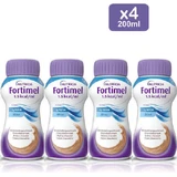 Nutricia Fortimel Протеїнова спеціальна харчова добавка 4 x 50 мл Шоколад
