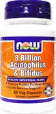 Now Foods 8 Billion Acidophilus &amp; Bifidus Probiotic 60 растительных капсул