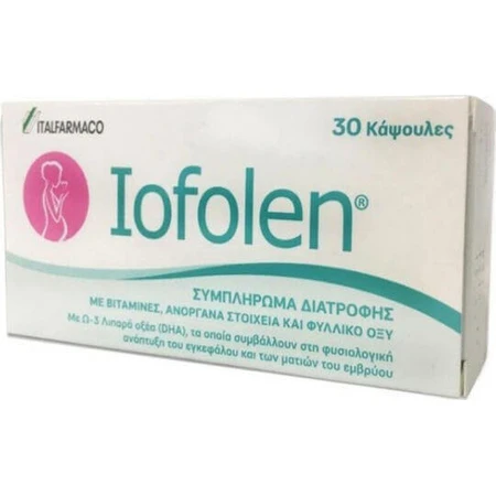 Italfarmaco Iofolen Pregnancy Supplement 30 caps: цены и характеристики