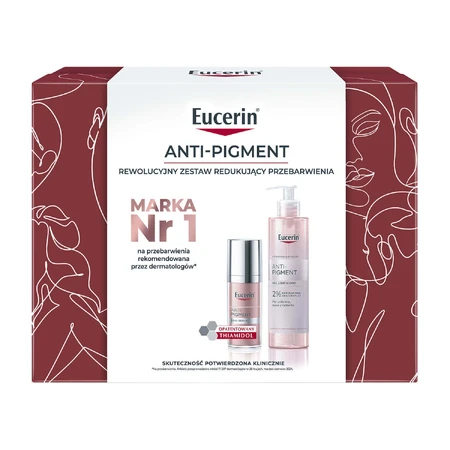 Набор Eucerin Anti-Pigment Set, сыворотка двойного действия, 30 мл + очищающий гель, 400 мл: цены и характеристики