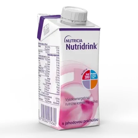Nutridrink cu aromă de căpșuni 4x200 ml, băutură în scop medical: цены и характеристики