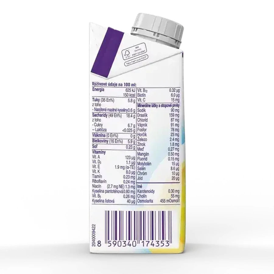 Nutridrink cu aromă de vanilie 4x200 ml, o băutură în scop medical: цены и характеристики
