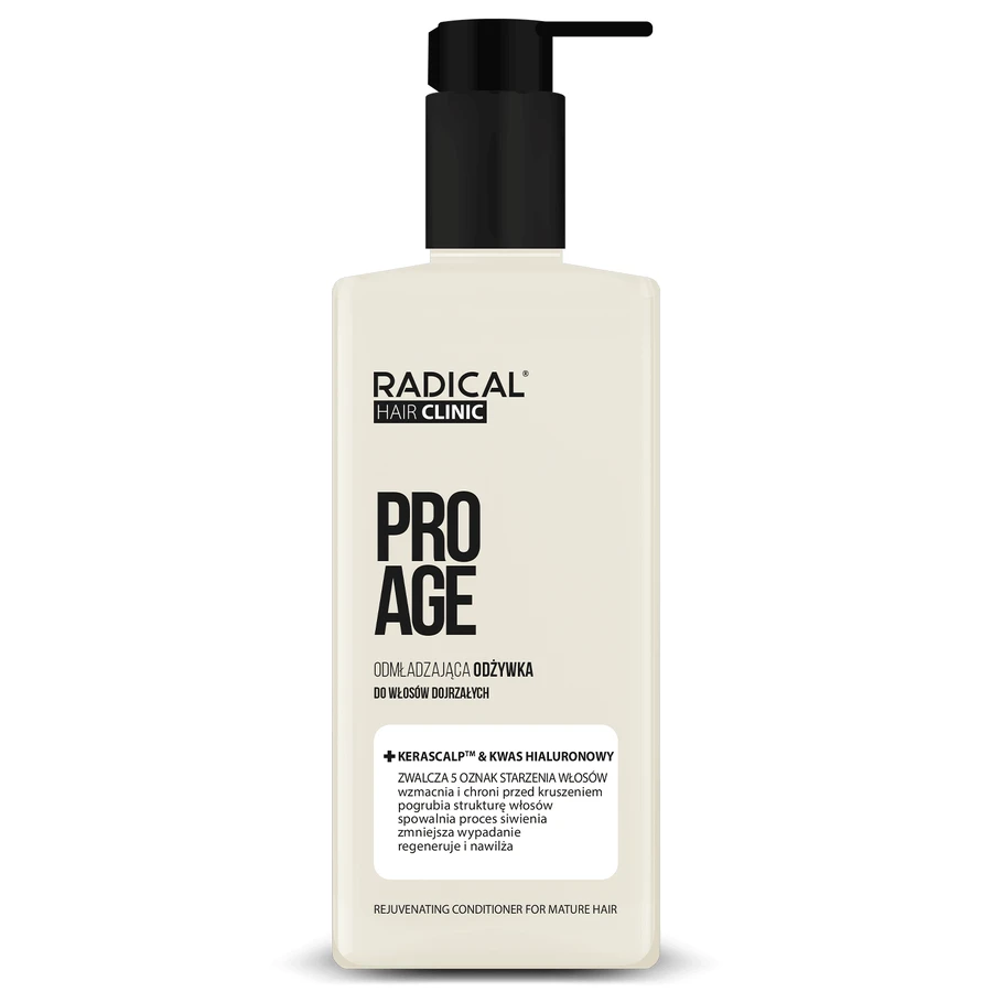 Radical Hair Clinic Pro Age, омолаживающий кондиционер для зрелых волос, 200 мл: цены и характеристики