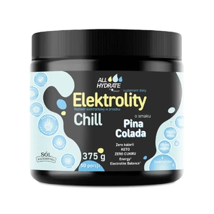 Электролиты ALLHydrate Chill, со вкусом пина колады, 375 г