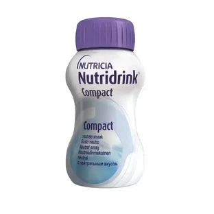 Nutridrink Compact cu aromă neutră 4x125 ml, băutură pentru uz medical