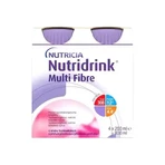 Nutridrink Multi Fibre aromă de căpșuni 4×200 мл, для медичних цілей: ціни та характеристики
