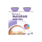 Nutridrink Multi Fibre aromă de ciocolată 4×200 мл, для медичних цілей: ціни та характеристики