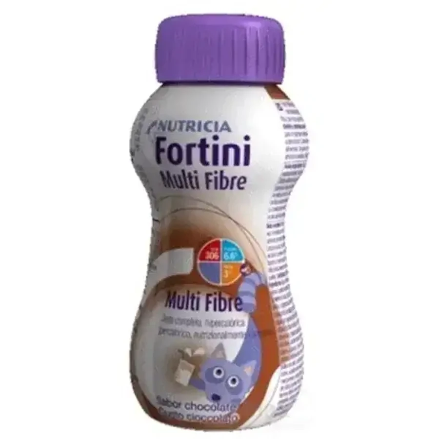 Fortini Multi Fibre з ароматом шоколаду 1×200 мл, поживні речовини для п'яти копій: ціни та характеристики