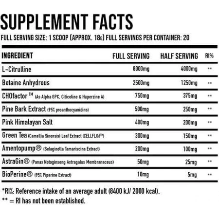 Dna Sports Thank Pump For That Pre Workout Supplement 360gr sunset soda: цены и характеристики