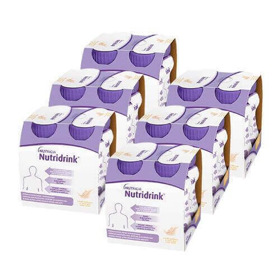 Набір 6x Nutridrink ваніль, 4х125мл: ціни та характеристики