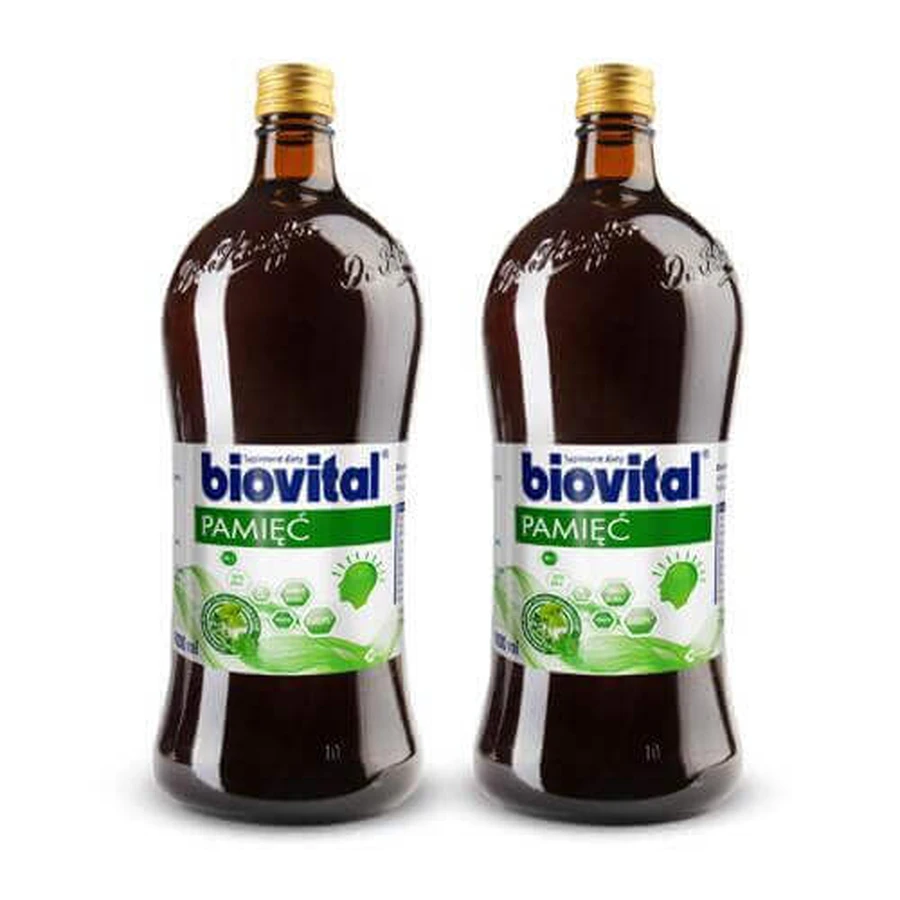 Biovital Memory Pack, 2 x 1 л: цены и характеристики