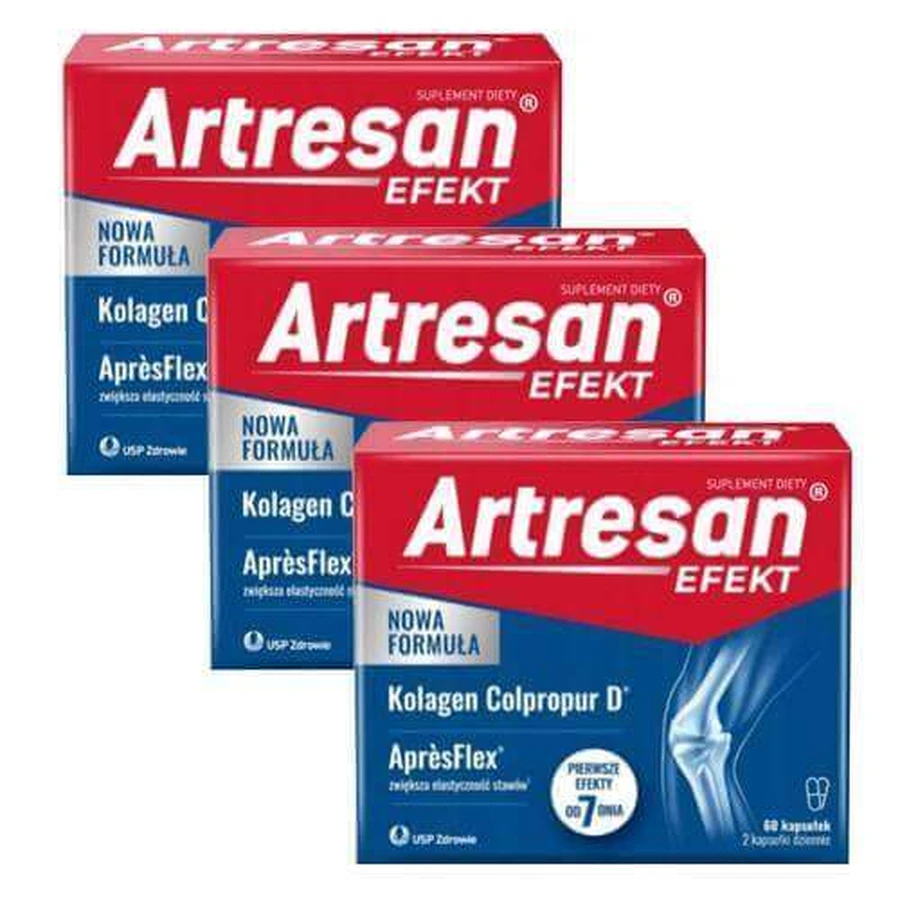 Набор Artresan Efekt, 3 x 60 капсул: цены и характеристики