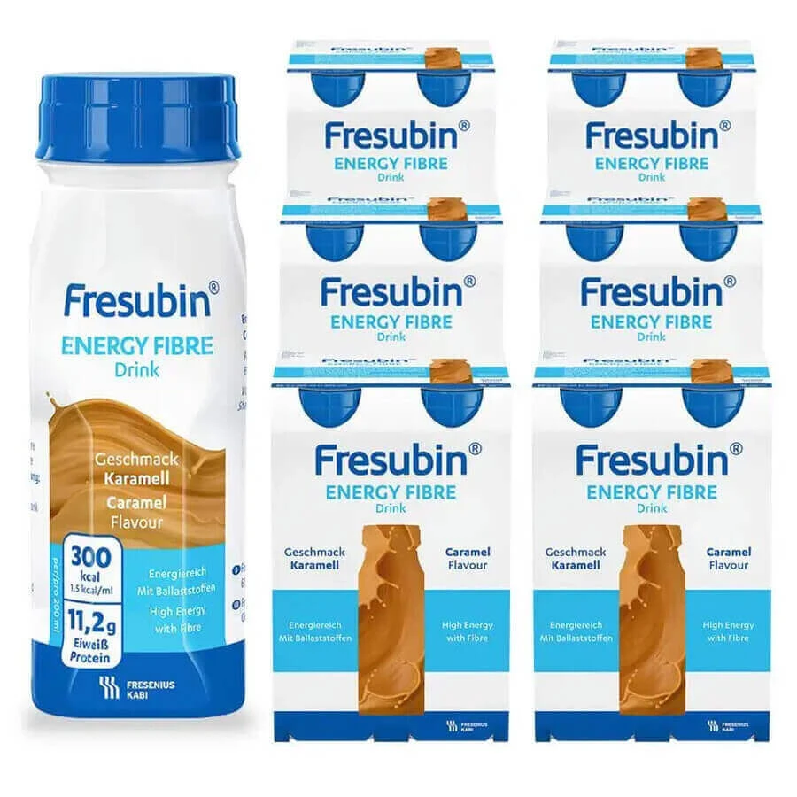 Набір карамелі Fresubin Fresubin Energy Fibre Drink, 24x200 мл: ціни та характеристики