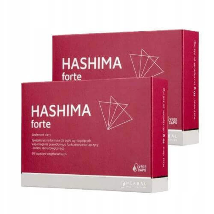 HERBAL PHARMACEUTICALS Хашима форте набор, 2х30 капсул: цены и характеристики