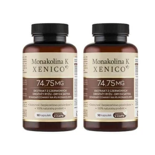 Набор Xenico Monacolin K, 2 x 90 капсул