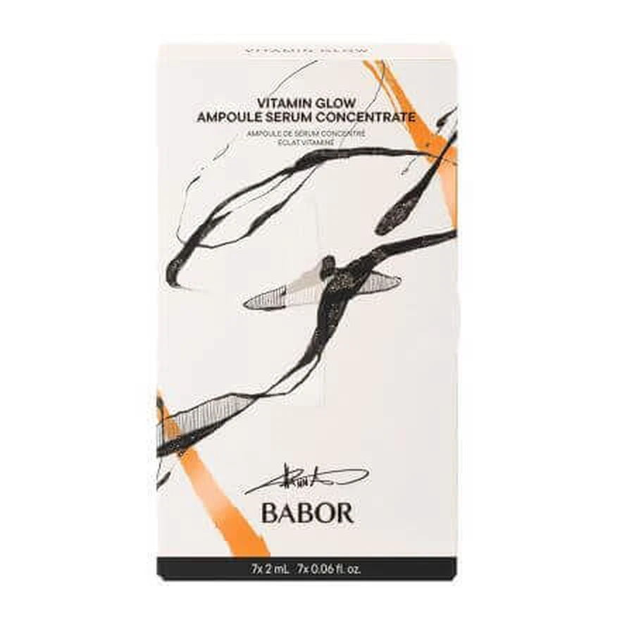 Лимитированный набор флаконов, Hanna Schownald Vitamin Glow with Retinol, Vitamin B3, 7 флаконов x 2 мл, Babor: цены и характеристики