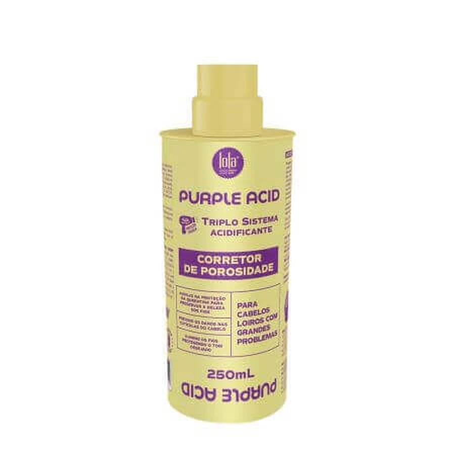 Кислотное лечение с фиолетовым пигментом для светлых волос Purple Purple, 250 мл, Lola Cosmetics: цены и характеристики
