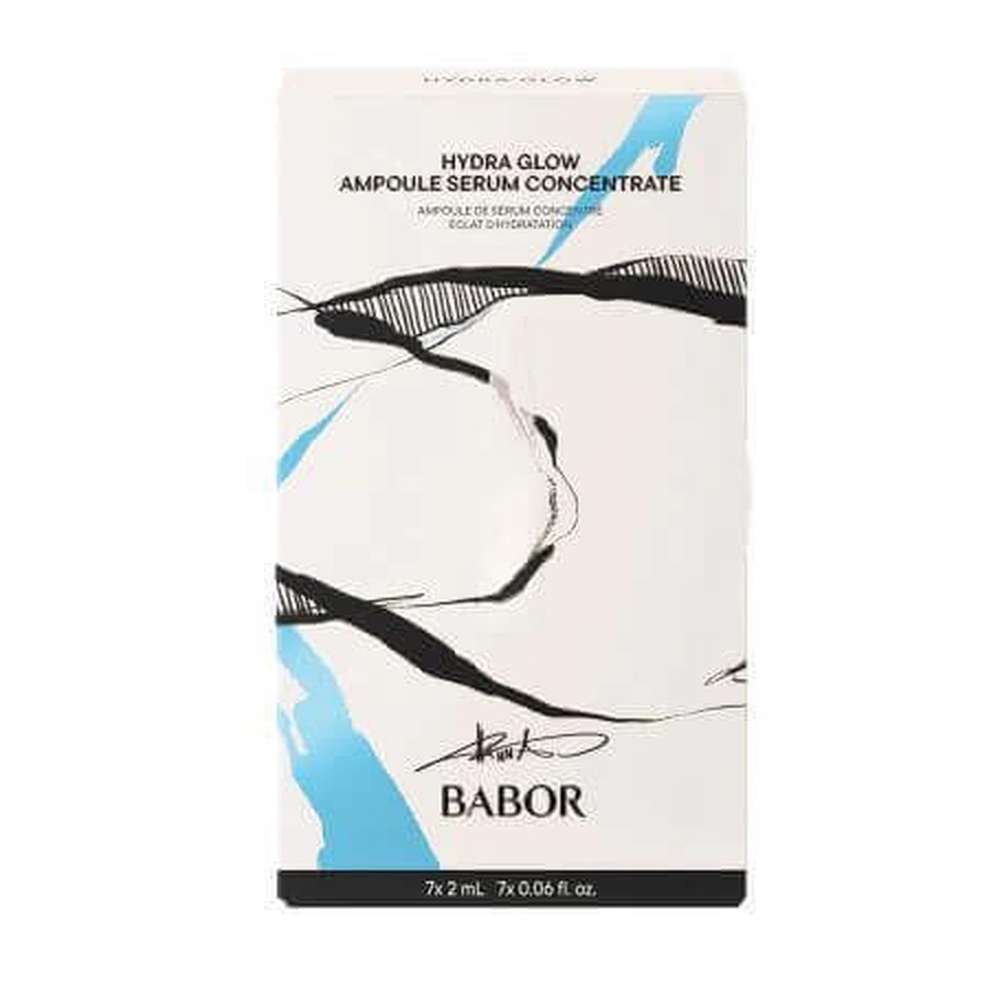 Лімітований набір флаконів, Hanna Schownald Hydra Glow Acid Hialuronic Pro Vitamin B5, 7 флаконів по 2 мл, Babor: ціни та характеристики
