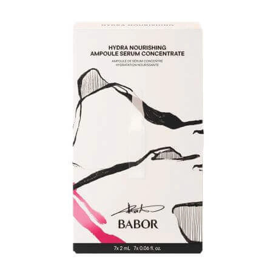 Лимитированный набор флаконов, Hanna Schownald Hydra Nourishing with Hyaluronic Acid, Pro Vitamin B5, 7 флаконов x 2 мл, Babor: цены и характеристики