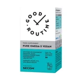 Pure Omega-3 Vegan Good Routine, 30 м'яких гелевих капсул, Secom
