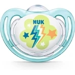 Силіконовий ортодонтичний бюстгальтер Nuk Freestyle з кришкою Thunder - синій відкритий на 6-18 місяців: ціни та характеристики