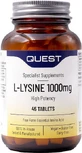 Quest L-Lysine High Potency 1000mg 45 Tablets