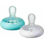 Tommee Tippee Closer To Nature белые/бирюзовые силиконовые ортодонтические брекеты для 6-18 месяцев 2шт: цены и характеристики