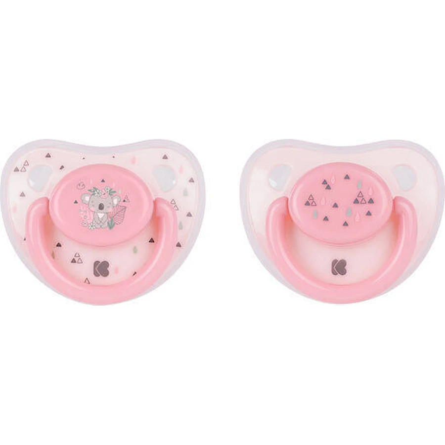 Ортодонтичні брекети Kikka Boo Savanna Silicone Koala - рожеві на 6-18 місяців 2 шт.: ціни та характеристики