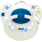 Nuk Signature Stars Силіконова ортодонтична пустушка з чохлом Біла для 0-6 місяців: ціни та характеристики