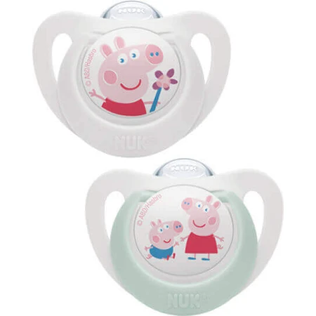 Силіконова соска Nuk Peppa для 18-36 місяців: ціни та характеристики
