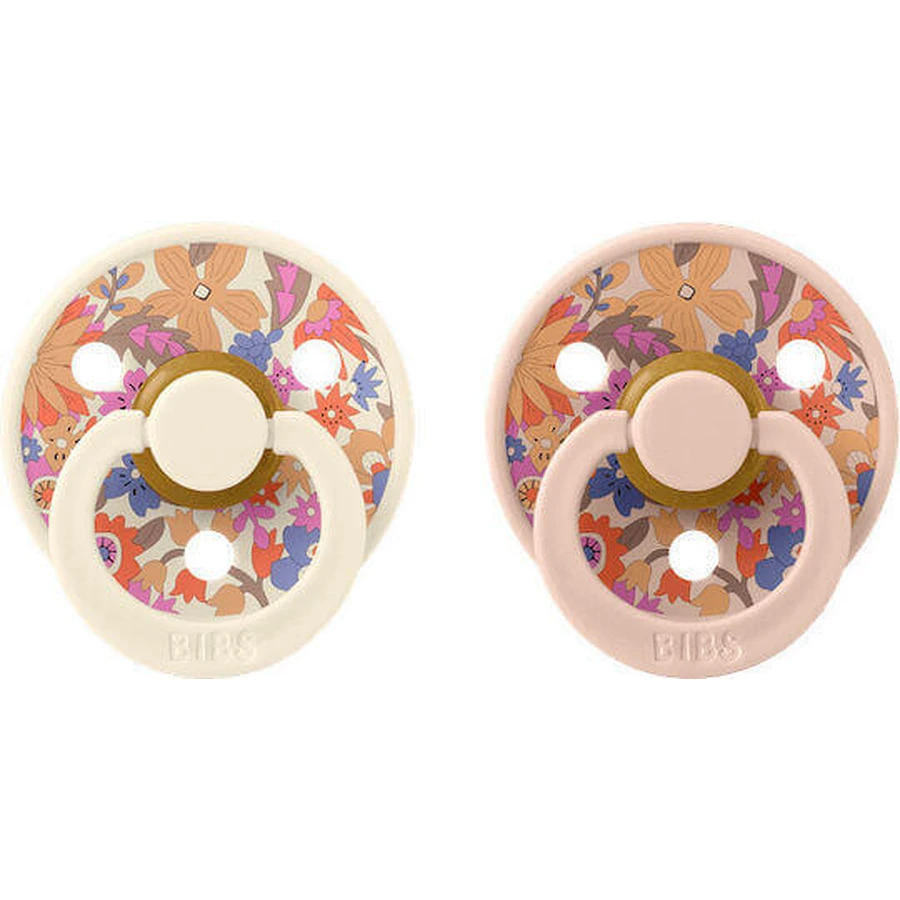 Нагрудники X Liberty June Blossom / Blush Blend резиновые пустышки для 0+ месяцев 2шт: цены и характеристики