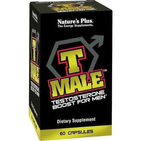Добавка для підвищення лібідо та тестостерону Nature's Plus T-Male 60 капс.: ціни та характеристики