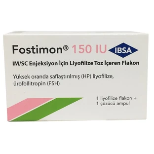 Фостимон пор. ліофіл. д/п р-ну д/ін. 150 МО фл., з розч. в амп. 1 мл №10