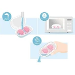 Силіконові ортодонтичні пустушки Philips Ultra Air з чохлом Unicorn - рожевий - помаранчевий для 6-18 місяців 2 шт.: ціни та характеристики