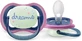 Пустышка Philips Ultra Air Silicone Soothers Visuri/Star - Pink/Mov для 6-18 месяцев 2шт