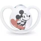 Силіконова ортодонтична пустушка Nuk Space Mickey & Minnie з чохлом Mangekyu від 0 до 6 місяців