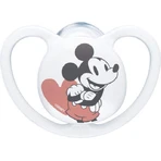 Силіконова ортодонтична пустушка Nuk Space Mickey & Minnie з чохлом Mangekyu від 0 до 6 місяців: ціни та характеристики